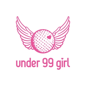 perles de verre (perles_de_verre)さんのゴルフアパレルブランド「under 99 gｉｒｌ」のワンポイントロゴ制作への提案