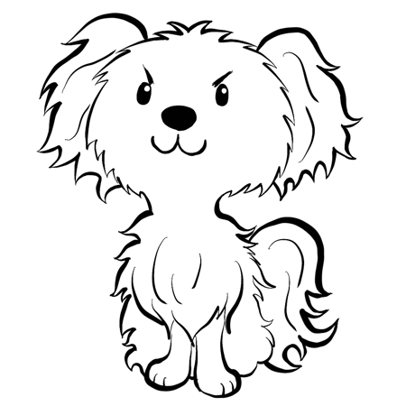 Chata 0213さんの事例 実績 提案 犬のゆるいイラストを描ける方