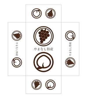 BANANA graphixx (Banagra)さんの山梨県産の葡萄・桃の化粧箱デザインへの提案