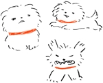しのあ (x4a4n)さんの犬のゆるいイラストを描ける方（名刺デザイン）への提案