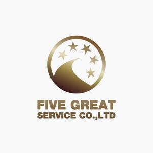 Heavytail_Sensitive (shigeo)さんの「FIVE GREAT SERVICE CO.,LTD 」のロゴ作成への提案