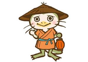 チャーリーホース (hikuni)さんの遠州の妖怪「川猿」キャラクターデザインへの提案
