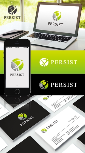 SecondDesign ()さんの自社WEBサイト「PERSIST株式会社」ロゴ制作への提案