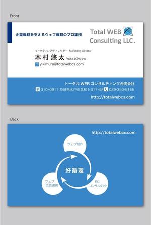 CF-Design (kuma-boo)さんの「なにかひとつの意味」を持った一貫性のある名刺デザインへの提案
