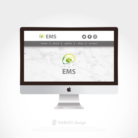 HABAKIdesign (hirokiabe58)さんの太陽光メンテナンス会社「株式会社EMS」のロゴへの提案