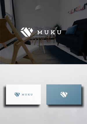 ork (orkwebartworks)さんの規格型住宅商品「MUKU（ムク）」のロゴへの提案