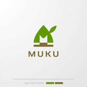 ＊ sa_akutsu ＊ (sa_akutsu)さんの規格型住宅商品「MUKU（ムク）」のロゴへの提案