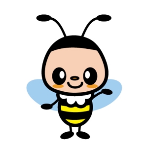 CHIHUAHUA BASE (tae1182)さんのハチのキャラクターデザインへの提案