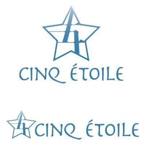 kanae_Atelier_1さんの社名「cinq étoile」のロゴ作成への提案