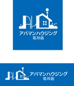 CF-Design (kuma-boo)さんの「アパマンハウジング花川店」のロゴ作成への提案