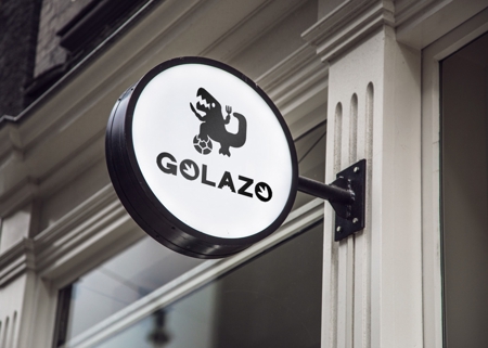 株式会社マルジュ (marge-design)さんのフットボールバー(football bar)の店舗名【golazo　ゴラゾー　ごらぞー】への提案