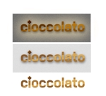 にちりん (hide7010)さんの新築マンション「cioccolato」の看板ロゴ（モダン、イタリア、かわいい、シンプル）への提案