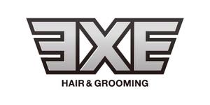 tsujimo (tsujimo)さんの「HAIR & GROOMING  EXE」のロゴ作成への提案