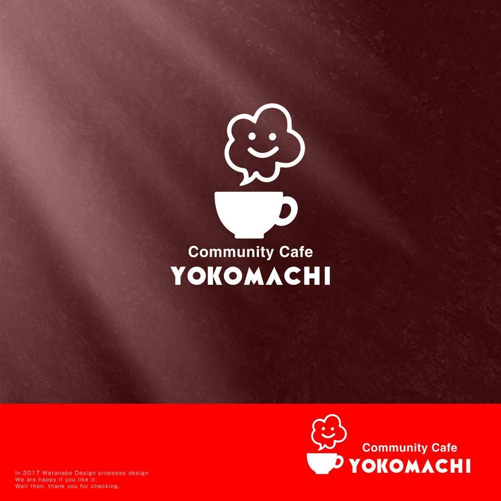 コミュニティー　カフェ　「Commnunity Cafe YOKOMACHI」のロゴ