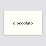 tanaka10 (tanaka10)さんの新築マンション「cioccolato」の看板ロゴ（モダン、イタリア、かわいい、シンプル）への提案