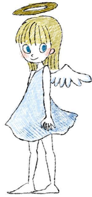 春うらら (someiyosino)さんの天使のゆるキャラ　イラストへの提案