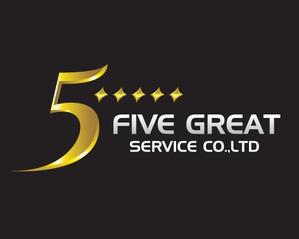 d-o2 (d-o2)さんの「FIVE GREAT SERVICE CO.,LTD 」のロゴ作成への提案