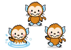 aurantium (aurantium)さんの遠州の妖怪「川猿」キャラクターデザインへの提案