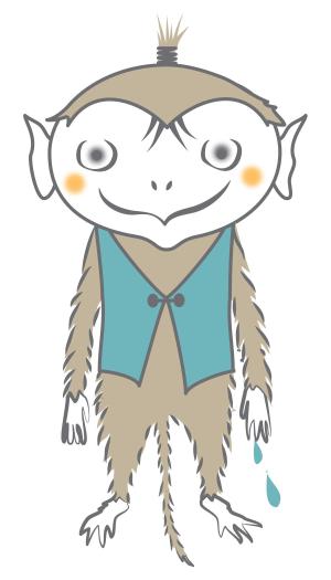 tacodesign (tacodesign)さんの遠州の妖怪「川猿」キャラクターデザインへの提案