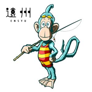 たきざわ (taki86)さんの遠州の妖怪「川猿」キャラクターデザインへの提案