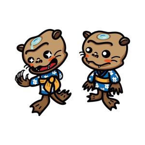 picchiさんの遠州の妖怪「川猿」キャラクターデザインへの提案