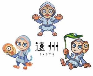 akeo ()さんの遠州の妖怪「川猿」キャラクターデザインへの提案