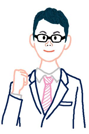 lantostos (lantostos)さんの営業名刺で使う似顔絵イラストへの提案