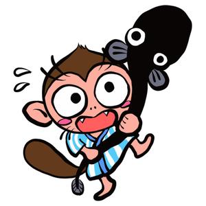 Sanacha (chata_0213)さんの遠州の妖怪「川猿」キャラクターデザインへの提案
