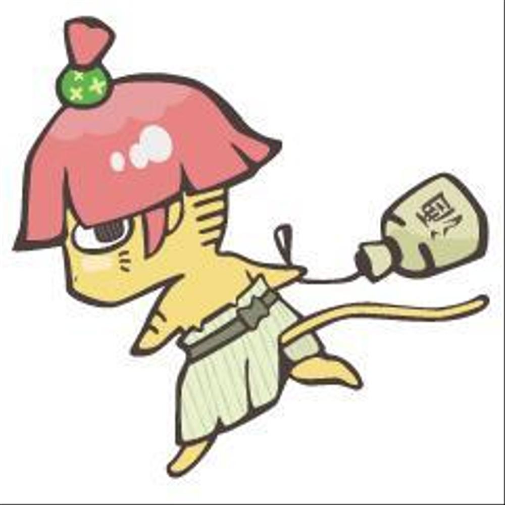 遠州の妖怪「川猿」キャラクターデザイン