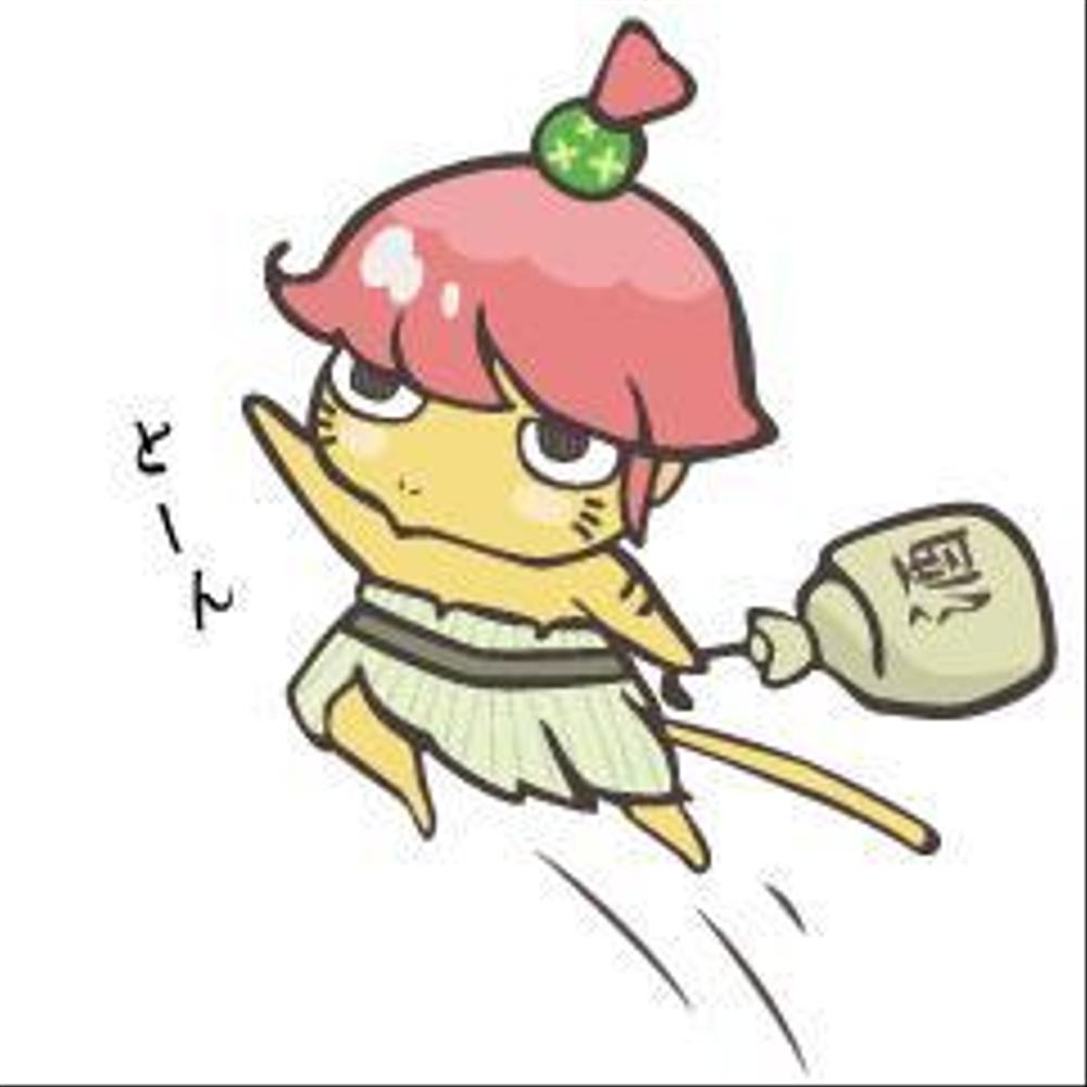 遠州の妖怪「川猿」キャラクターデザイン
