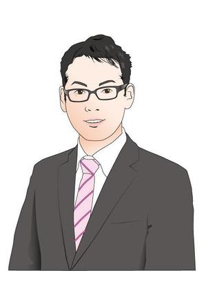 絵描きや かず (ekakiya-kazu)さんの営業名刺で使う似顔絵イラストへの提案