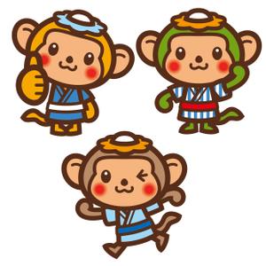 THE_watanabakery (the_watanabakery)さんの遠州の妖怪「川猿」キャラクターデザインへの提案