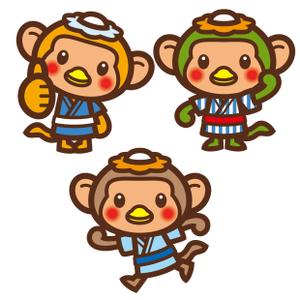 THE_watanabakery (the_watanabakery)さんの遠州の妖怪「川猿」キャラクターデザインへの提案