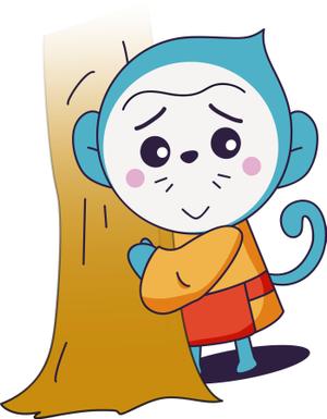 saly.inc (sally0426)さんの遠州の妖怪「川猿」キャラクターデザインへの提案
