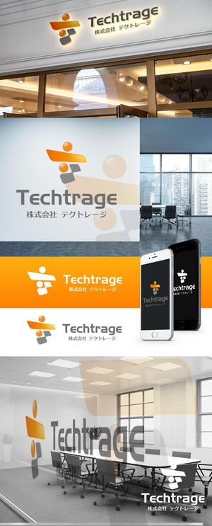 NJONESKYDWS (NJONES)さんのTechtrage 株式会社テクトレージのロゴ作成への提案