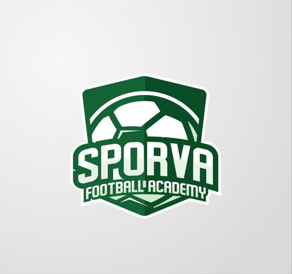 SPORVAサッカースクール　ロゴ　リニューアルデザイン