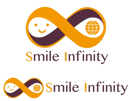 CF-Design (kuma-boo)さんの「Smile∞Infinity」のロゴ作成（商標登録無し）への提案