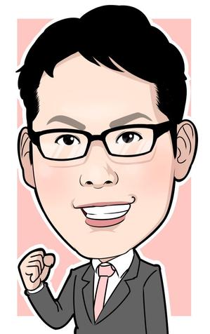 村松大二朗 (nuruko40)さんの営業名刺で使う似顔絵イラストへの提案