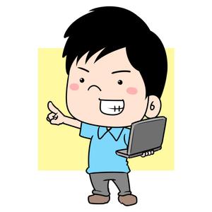 村松大二朗 (nuruko40)さんの【ブログ用ゆるキャライラスト】【元画像データあり】への提案