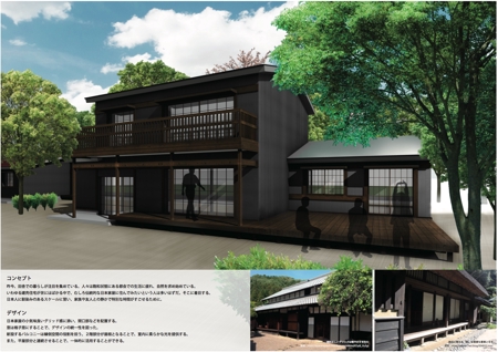 TACHIKAWA Design (Kota1122)さんの南房総の貸別荘(宿泊施設)の外観デザインへの提案
