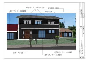 トラ ()さんの南房総の貸別荘(宿泊施設)の外観デザインへの提案