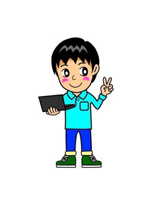 西條勝義 (urio)さんの【ブログ用ゆるキャライラスト】【元画像データあり】への提案