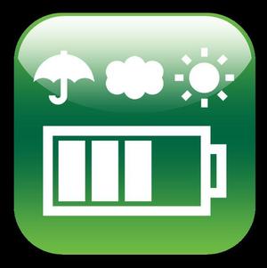 pinoko735 (pinoko735)さんのiPhoneアプリのアイコン制作 : 電池予報への提案