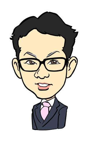 hedeo (hedeo)さんの営業名刺で使う似顔絵イラストへの提案