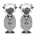 石橋直人 (nao840net)さんの羊の執事 iコンシェル的なキャラクターデザインへの提案