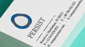 cozzy (cozzy)さんの自社WEBサイト「PERSIST株式会社」ロゴ制作への提案