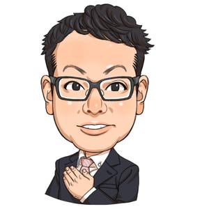 アミュスタ (amusta)さんの営業名刺で使う似顔絵イラストへの提案