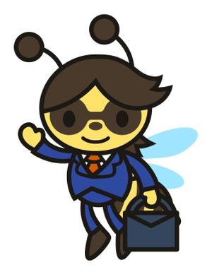 RLYØ【キャラデザ・イラスト制作等】 (ryo_connectal)さんのハチのキャラクターデザインへの提案