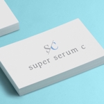 queuecat (queuecat)さんの美白化粧品会社　『super serum c』の　ロゴへの提案