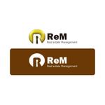malon7さんの不動産会社「株式会社ReM」のロゴへの提案